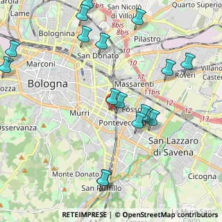 Mappa Fermi, 40139 Bologna BO, Italia (2.50235)