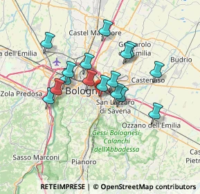 Mappa Fermi, 40139 Bologna BO, Italia (5.78625)