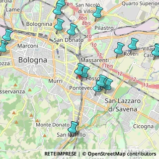 Mappa Via Emilia Levante, 40138 Bologna BO, Italia (2.67632)
