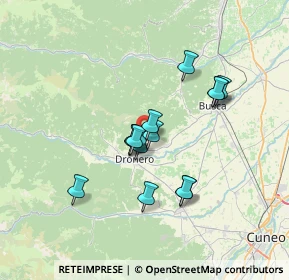 Mappa Piazza Dao Bernardo, 12020 Casteldelfino CN, Italia (5.63571)