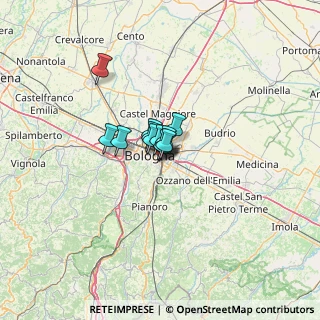 Mappa Via Achillini, 40137 Bologna BO, Italia (5.02083)