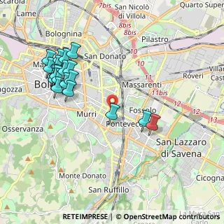 Mappa Via Achillini, 40137 Bologna BO, Italia (2.239)