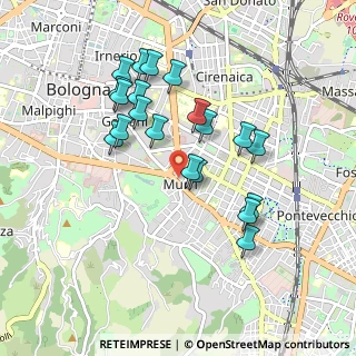 Mappa Via Francesco Zambrini, 40137 Bologna BO, Italia (0.8725)