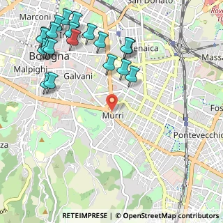 Mappa Via Francesco Zambrini, 40137 Bologna BO, Italia (1.402)