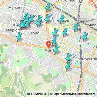Mappa Via Francesco Zambrini, 40137 Bologna BO, Italia (1.177)