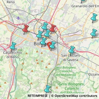 Mappa Via Francesco Zambrini, 40137 Bologna BO, Italia (4.80231)