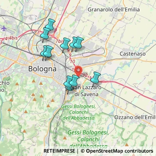 Mappa Via Carlo Marx, 40139 Bologna BO, Italia (3.32727)