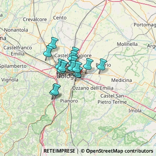 Mappa Via Carlo Marx, 40139 Bologna BO, Italia (8.29563)