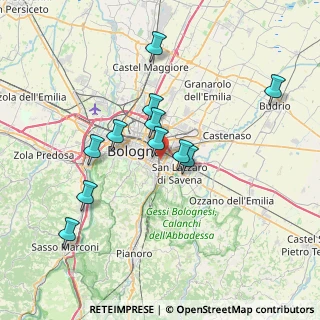 Mappa Via Marcello Oretti, 40139 Bologna BO, Italia (6.75818)