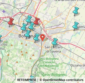 Mappa Via Marcello Oretti, 40139 Bologna BO, Italia (5.15)