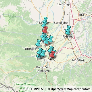 Mappa Via San Benigno, 12020 Tarantasca CN, Italia (9.577)