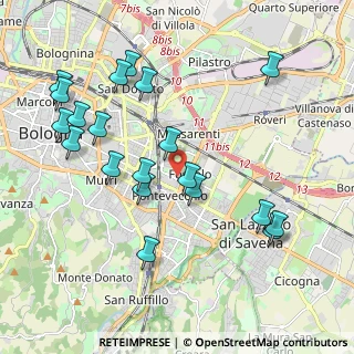 Mappa Stradello, 40139 Bologna BO, Italia (2.22)