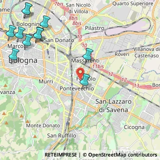 Mappa Stradello, 40139 Bologna BO, Italia (3.24727)