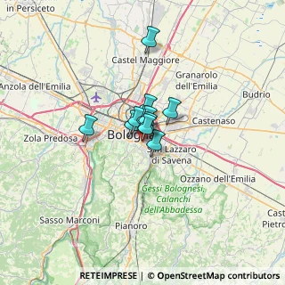 Mappa Viale Oriani Alfredo, 40137 Bologna BO, Italia (2.90545)