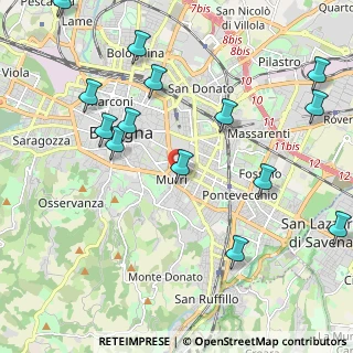 Mappa Viale Oriani Alfredo, 40137 Bologna BO, Italia (2.57929)