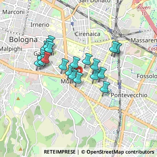 Mappa Via Savioli, 40137 Bologna BO, Italia (0.767)