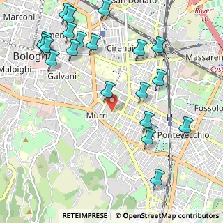 Mappa Via Savioli, 40137 Bologna BO, Italia (1.339)