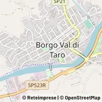 Mapa Borgo Val di Taro