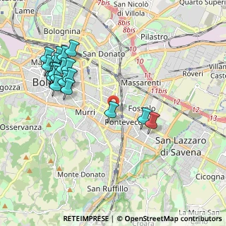 Mappa Via Carlo Sigonio, 40137 Bologna BO, Italia (2.3255)