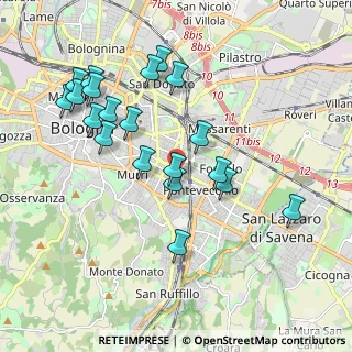 Mappa Via Carlo Sigonio, 40137 Bologna BO, Italia (1.99)