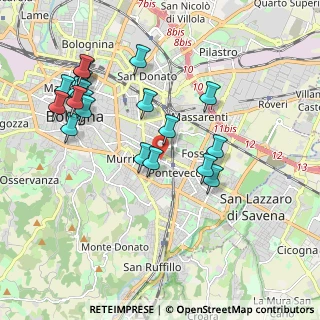 Mappa Via Carlo Sigonio, 40137 Bologna BO, Italia (2.0945)