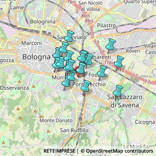 Mappa Via Carlo Sigonio, 40137 Bologna BO, Italia (1.2005)