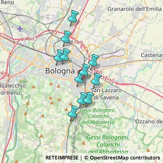 Mappa Via Carlo Sigonio, 40137 Bologna BO, Italia (2.74091)