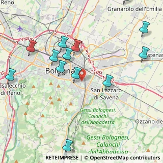 Mappa Via Carlo Sigonio, 40137 Bologna BO, Italia (5.02154)