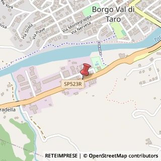 Mappa Via abazia 2, 43043 Borgo Val di Taro, Parma (Emilia Romagna)