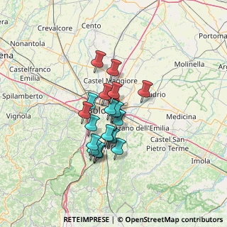 Mappa Via dello Spalto, 40139 Bologna BO, Italia (9.75)