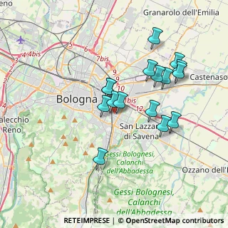 Mappa Via dello Spalto, 40139 Bologna BO, Italia (3.29)