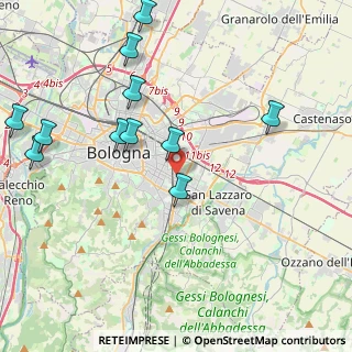 Mappa Via dello Spalto, 40139 Bologna BO, Italia (4.82545)
