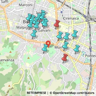 Mappa Viale Giovanni Gozzadini, 40136 Bologna BO, Italia (1.035)