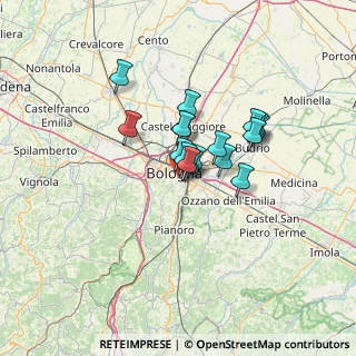 Mappa Viale Giovanni Gozzadini, 40136 Bologna BO, Italia (8.87294)