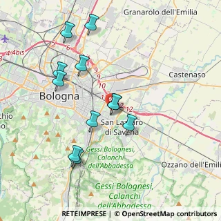 Mappa Via Due Madonne, 40139 Bologna BO, Italia (3.82182)