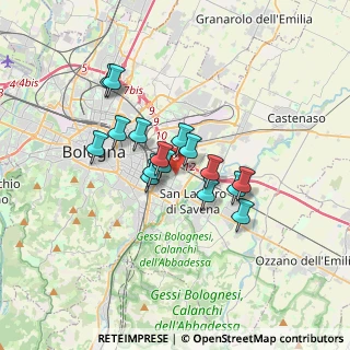 Mappa Via Due Madonne, 40139 Bologna BO, Italia (2.595)