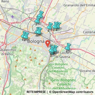 Mappa Via Giampietro Zanotti, 40137 Bologna BO, Italia (3.25692)