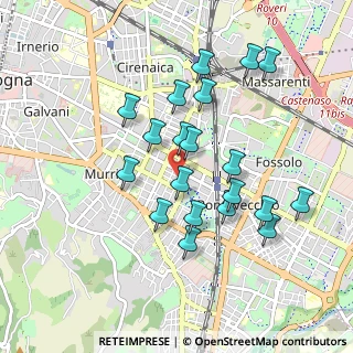 Mappa Via Giampietro Zanotti, 40137 Bologna BO, Italia (0.8795)