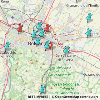 Mappa Via Pellegrino Matteucci, 40137 Bologna BO, Italia (5.00231)