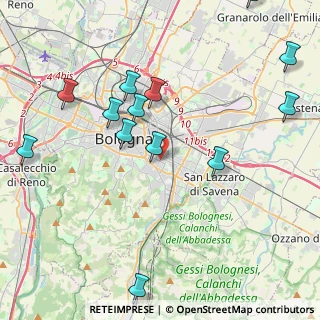 Mappa Via Giuseppe Mezzofanti, 40137 Bologna BO, Italia (4.94462)