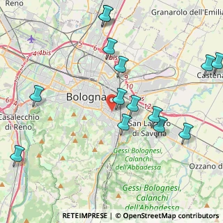 Mappa Via Giuseppe Mezzofanti, 40137 Bologna BO, Italia (4.90071)