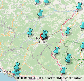 Mappa Via A. De Gasperi, 43043 Borgo Val di Taro PR, Italia (21.294)