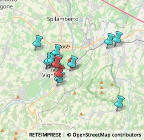 Mappa Via Emilia Romagna, 41056 Savignano Sul Panaro MO, Italia (3.07231)