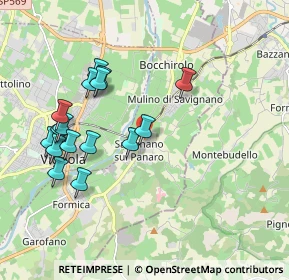 Mappa Via Emilia Romagna, 41056 Savignano Sul Panaro MO, Italia (1.98438)