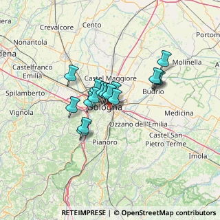 Mappa Via Gino Rocchi, 40137 Bologna BO, Italia (8.97824)