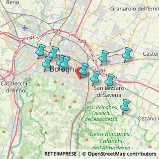 Mappa Via Gino Rocchi, 40137 Bologna BO, Italia (3.30182)