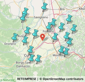 Mappa Strada del Negro, 12045 Fossano CN, Italia (16.6575)