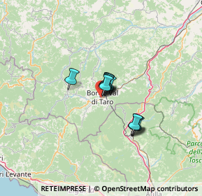 Mappa Via Campo Fortuna, 43043 Borgo Val di Taro PR, Italia (7.07909)