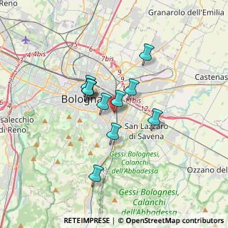 Mappa Via Protti Alfredo, 40139 Bologna BO, Italia (2.55364)