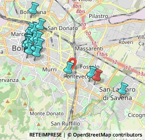 Mappa Via Protti Alfredo, 40139 Bologna BO, Italia (2.4455)